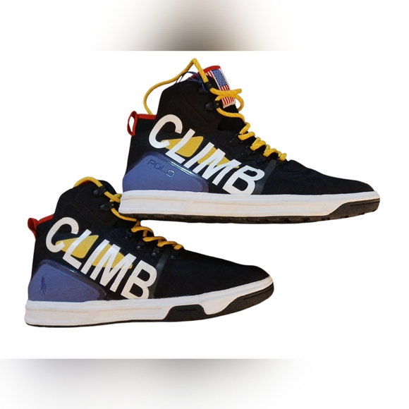 NWOT POLO RALPH LAUREN (RARE) Polo Hi Tech Alpine Sneakers. Size 10D main image 12